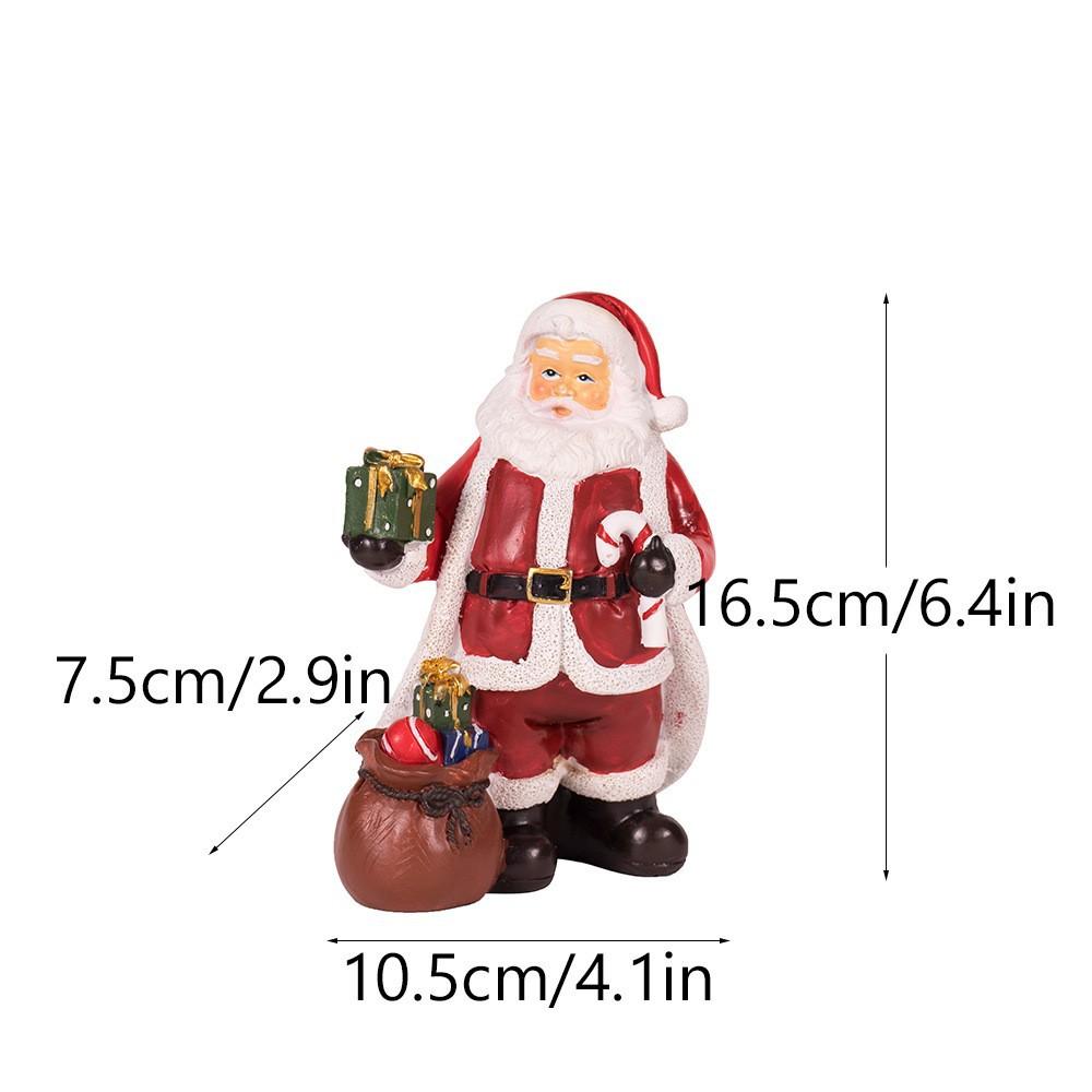 

Игрушки Санта-Клауса Украшения из смолы для комнаты Гостиная Рождественские украшения Товары Европейские праздничные подарки