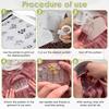 10/5Pcs Water Soluble Embroidery Stabilizer Self Adhesive Hand Embroidered Patterns Printable Paper Sewing DIY Accessories