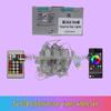 Waterproof Colorful LED 5V USB App-Controlled Flowing Curtain Light Strip