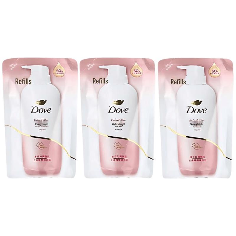 Dove Sakura Сладкий аромат Осветляющий гель для душа (3x160г)