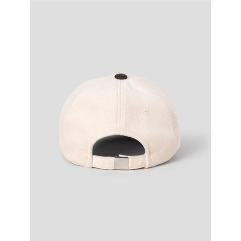 8seconds Zweifarbige Ballkappe aus Wildlederimitat Elfenbein (19598BWY20)