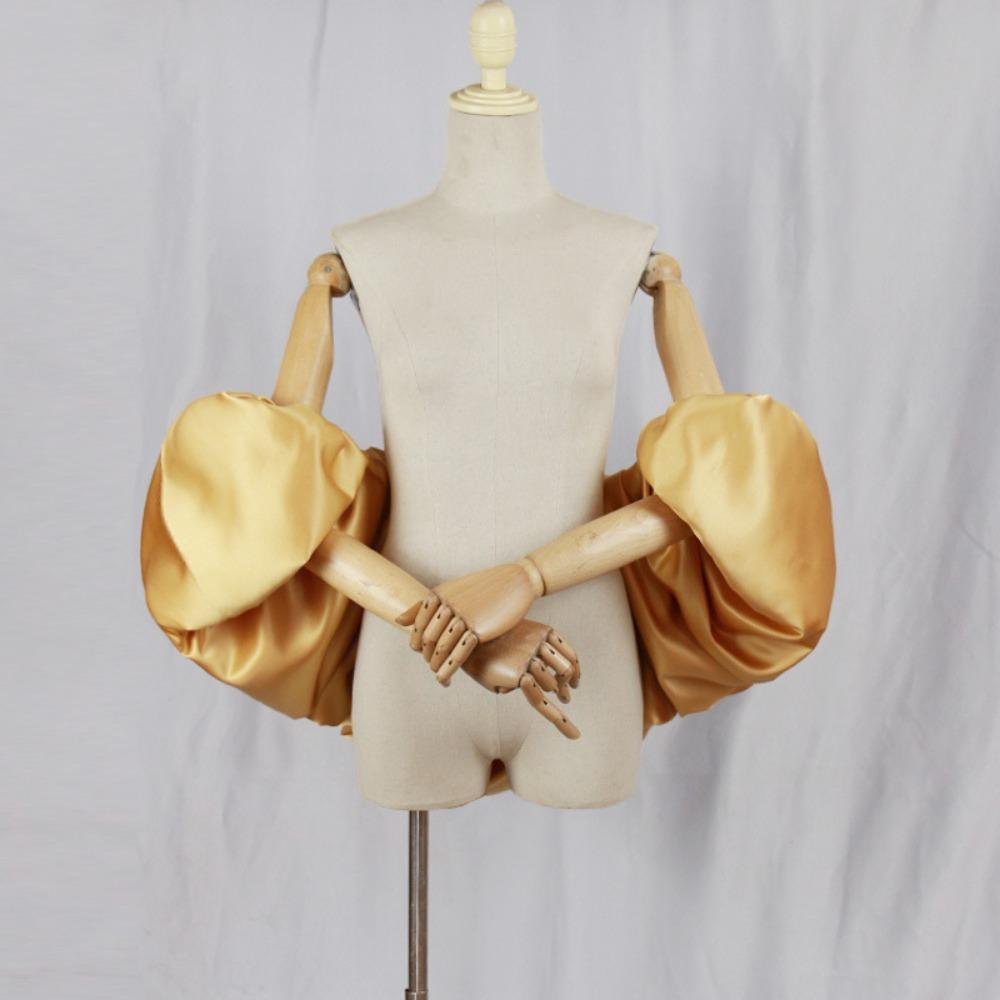 Ruffles Hand Sleeves 110cm Arm Warmer DIY Prom Dress Gloves  Dress Accessories
