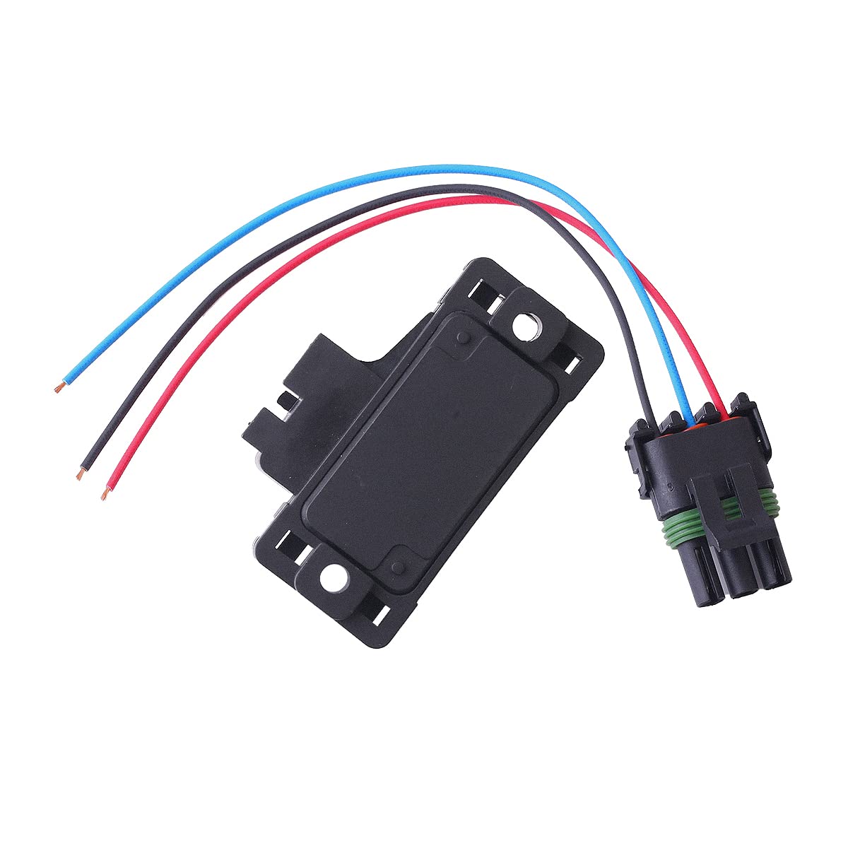 

OCESTORE 3Bar 85107279 Manifold Absolute Pressure Map Sensor 3 Bar 12219935 Connector Pigtail Plug Wire 12223861 Compatible with Tahoe Yukon Malibu
