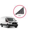 ESP1221-2 Right Side View Mirror Door Triangle Fender Trim Cover for Ford Transit MK8 T18 V363 2013-2024 2016818