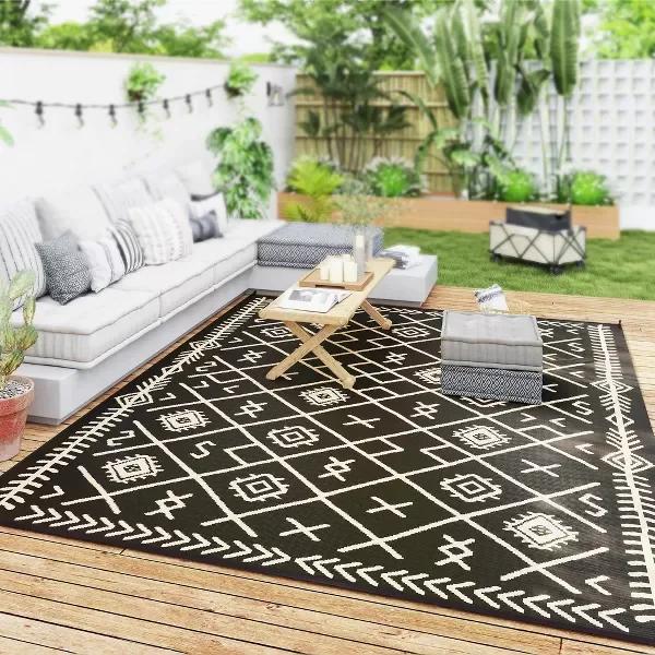 Outdoor Terrace Carpet Living Room Bedroom Kitchen Corridor Carpet Camping Carpet Home Decoration Geometric Modern Simplicity