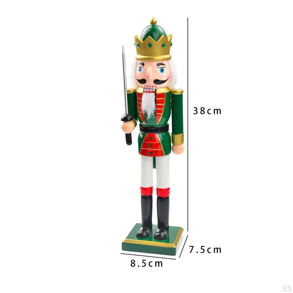 Nutcracker Ornaments Christmas Decoration Classic Style Traditional Wooden