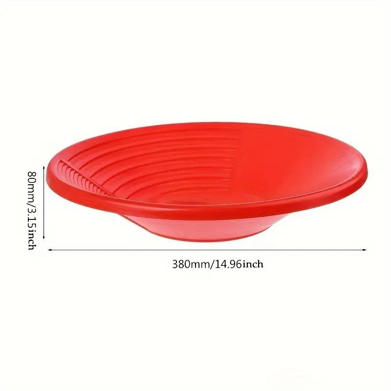 1 ks malý ručně ovládaný zlatokopecký disk, vysoce účinné zlatokopecké vybavení, třídicí a prací disk pro separaci rýžového zlata