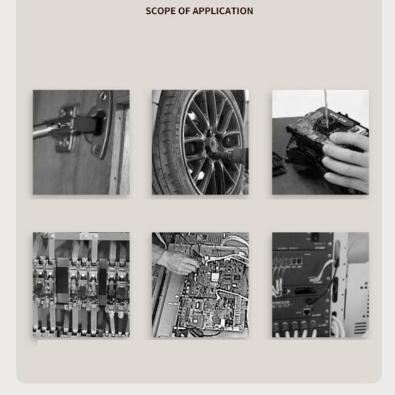 Inner Hexagonals Ball Head Screwdriver Set 1/4inch Ball End Hexagonals Screwdriver Socket Set 13PCS