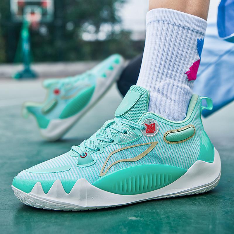 

Men s shoes basketball shoes boys professional actual combat Curry sneakers men s summer breathable high school 45 нефритовий