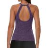 Women Fashion Casual V Neck Sleeveless Slim Fit Backless Basic Tank Top Y2K Style Summer Layering Shirt