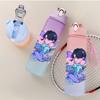 750 ml Wasserflasche Anime Cartoon K-Pop Dämonenjäger Aufdruck Große Kapazität Trinkbecher Tragbar Outdoor Sport Wasserbecher Kinder Kinder Geschenk