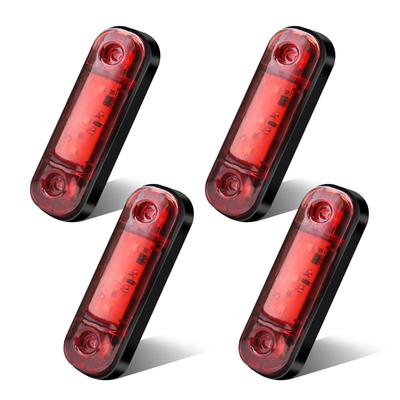 Biqing 4 יחידות אור צד 3 נורות LED מחוון צד למשאית קדמי אחורי LED מיקום