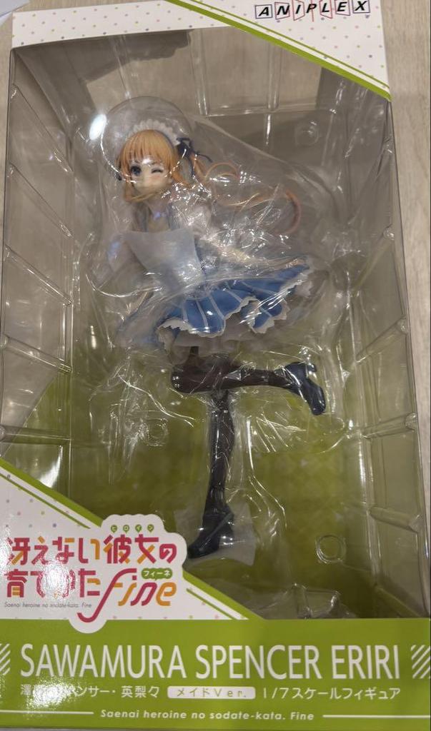 [USED] How to Raise a Boring Girlfriend Fine Sawamura Spencer Eriri Maid Figure