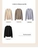 2024 Autumn/Winter Women's Cashmere Polo Collar Cardigan