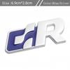 Fashion Metal Car Stickers Emblem Decal For Volkswagen R Racing VW Golf Passat Tiguan CC Sagitar Touareg SR GR Auto Stylin zf2