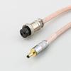 Desktop Power Cable GX16 2 Pin Metal Housings for Supply and Equipment Power for Desktop Equipment
