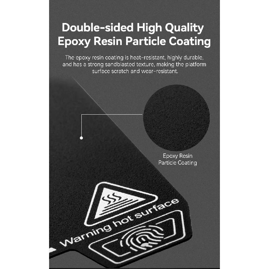 Creality Epoxy Resin Build Plate for Ender Series K1 K1-max 3D Printer Double-sided Build Plate 3D Printer Accessories