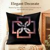 Male Singer Duki Cushion Cover Natural Linen Organic Fabric DoubleSided Printing Sofa Home Decor Gift Pillow Case