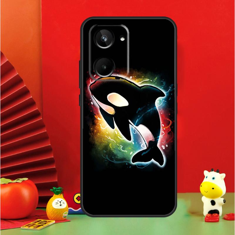 Shark and Killer Whale For Realme 10 11 12 13 14 Pro Plus 15 GT7 Pro GT6 C65 C67 C63 C61 C55 C51 C53 C35 C75 Case