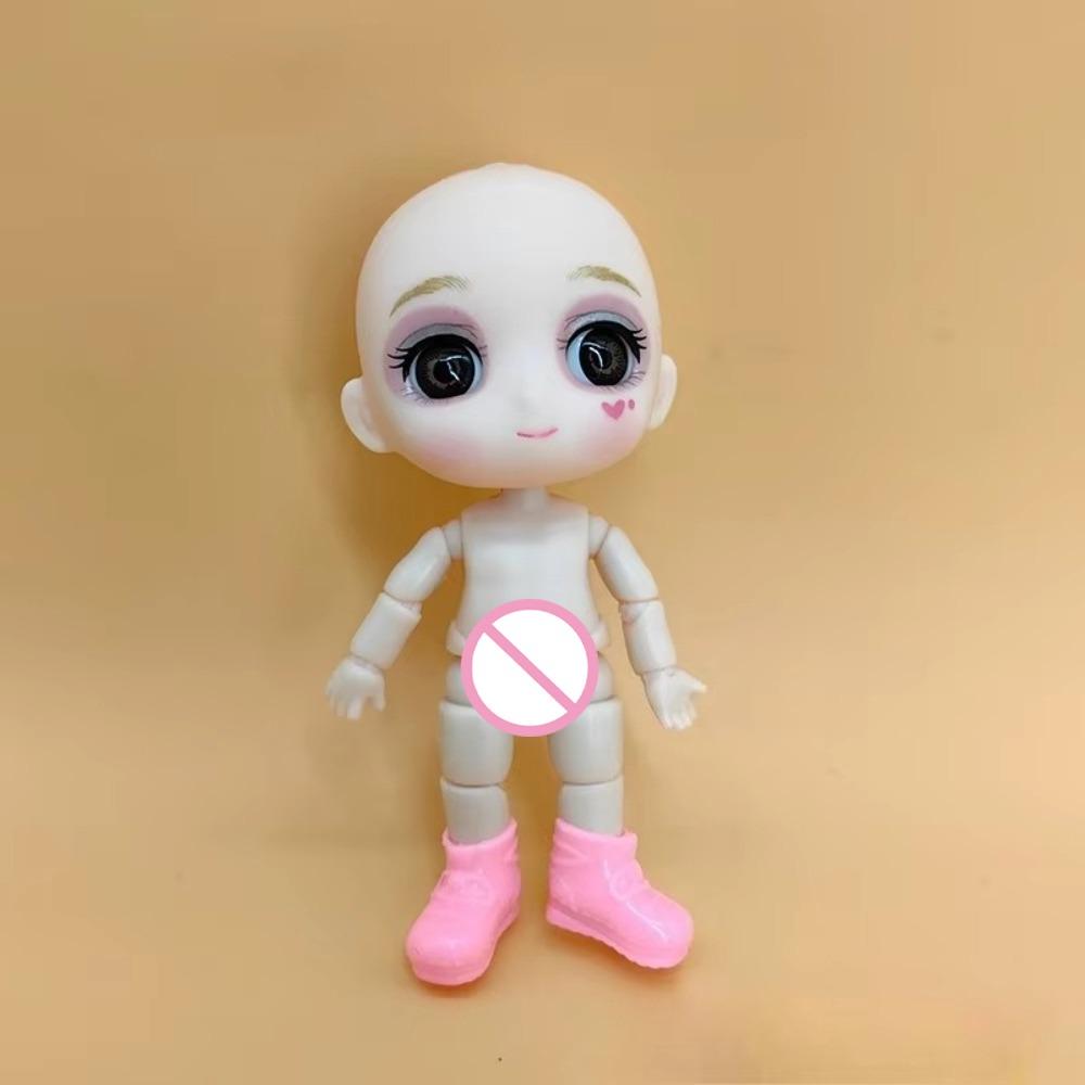 Multiple Joints Figure Dolls PVC BJD Doll Body New Mini Body Parts  for Doll Customized