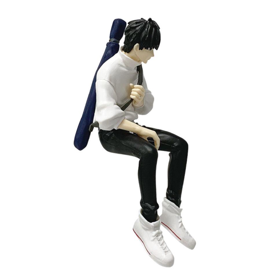 Jujutsu Kaisen Yuta  14.5Cm Sitting Posture Anime Model Figure Good Pvc Desktop Periphery Doll