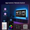 10M 15M LED Strip Lights , Music Sync Color Changing RGB LED Strip Bluetooth, 16millon color, USB powered ,APP+Remote LED Light