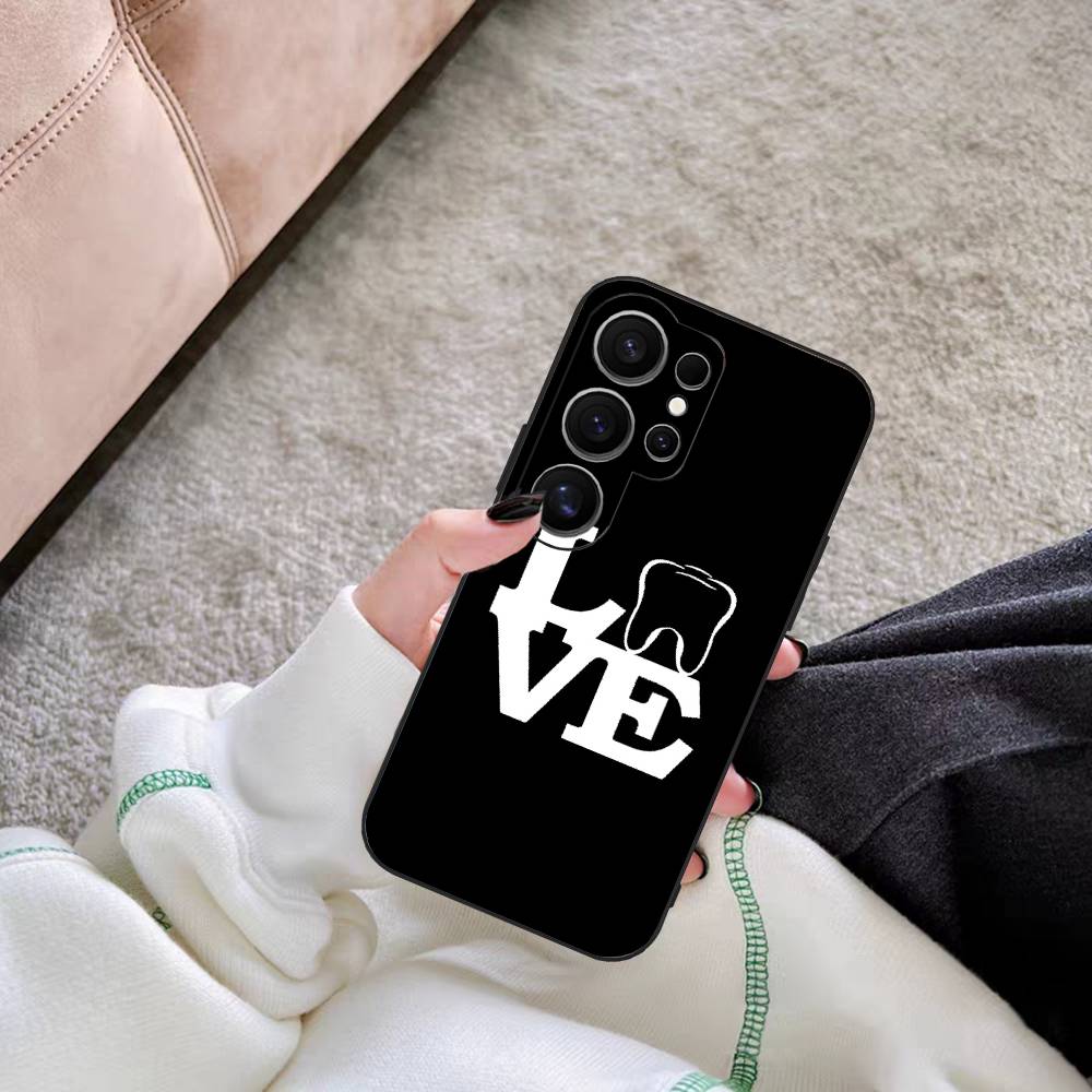

The Dentist Tooth Phone Case For Samsung S 24 Fe 25 Ultra Plus 20 Lite 21 30 22 23 24 22 Ultra 5G Fundas Samsung S20 ULTRA 5G