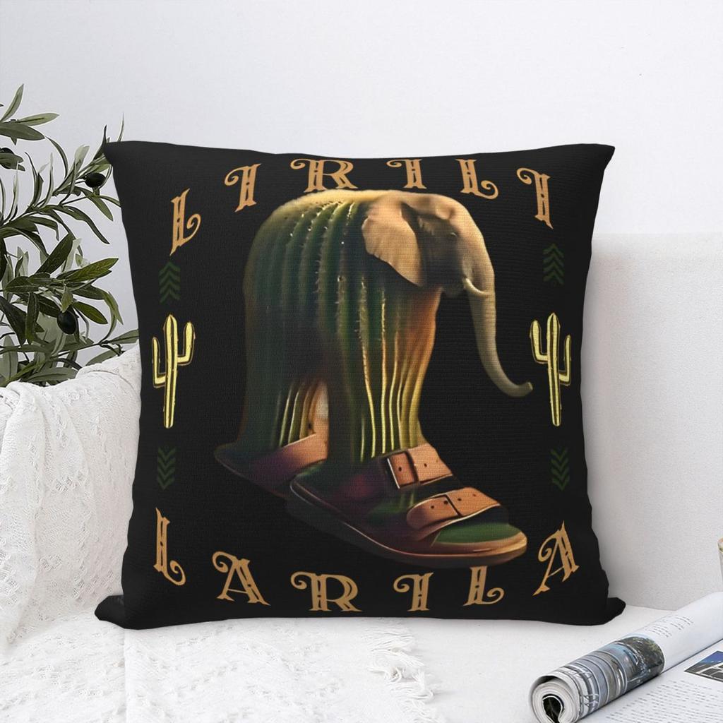 Brr Brr Patapim Italian Brainrot Pillowcase Polyester Cushion Cover Decor Meme Throw Pillow Case Cover Home Square 40X40cm