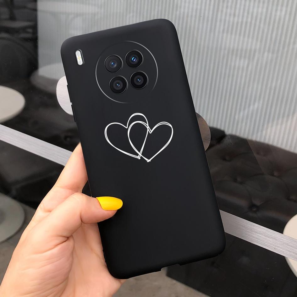 Sunflower Case For Honor 50 Lite Cover On Huawei Nova 8i Phone Case Fashion Painted Soft Back Cover For Honor50 Lite Nova8i Capa