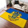 Flag U-Ukraine Floor Mat Soft Thickened Absorbent Non-Slip Bedroom Living Room Door Mat Home Decor Flannel Rugs
