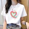 Short sleeved top for girls, Korean version T-shirt, women's clothing shirt, women's top, short sleeved T-shirt, women's clothing new style