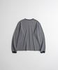 Bihebieo Crewneck Stripe L/S Shirts Grey/Navy