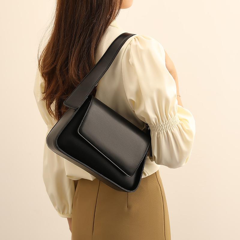 French Niche Design Simple Commuter Underarm Bag New Trendy Versatile Portable Crossbody Women's Bag