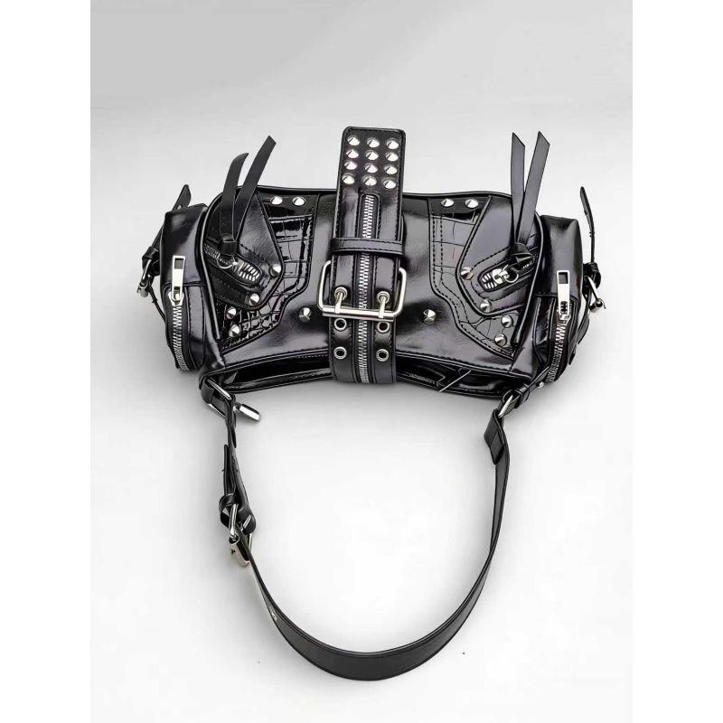 Ladies' Motorcycle Bag - Crossbody Bag - Shoulder Bag with Shoulder Strap - High-end Style - Large Capacity