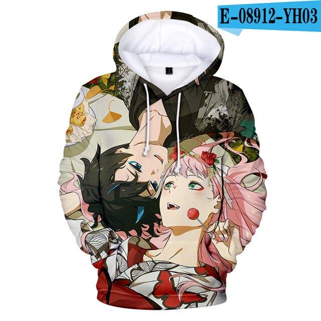 ahegao zero two hoodie