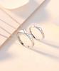 [LinnWell] Amazon Exclusive Brand Men's Necklace Women's Necklace Sterling Silver 925 Pure Silver Popular Ring Couple Necklace Simple Stylish Ring