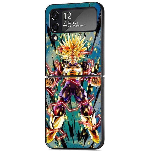 

Чехол для Samsung Galaxy ZFlip ZFlip3 Z Flip 4 Z Flip 3 5G ZFlip4 Flip4 Flip3 Shell Dragon -Anime Black Funda Samsung Z Flip4 5G