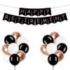 Party zum Thema Ruhestand: „HAPPY RETIREMENT“ Buchstaben-Girlande, Ruhestands-Dekorationen und Ballon-Ornamente