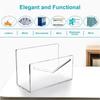 Lightweight Mail Holder Rack Acrylic Envelope and Bill Sorter File and Letter Holder  School