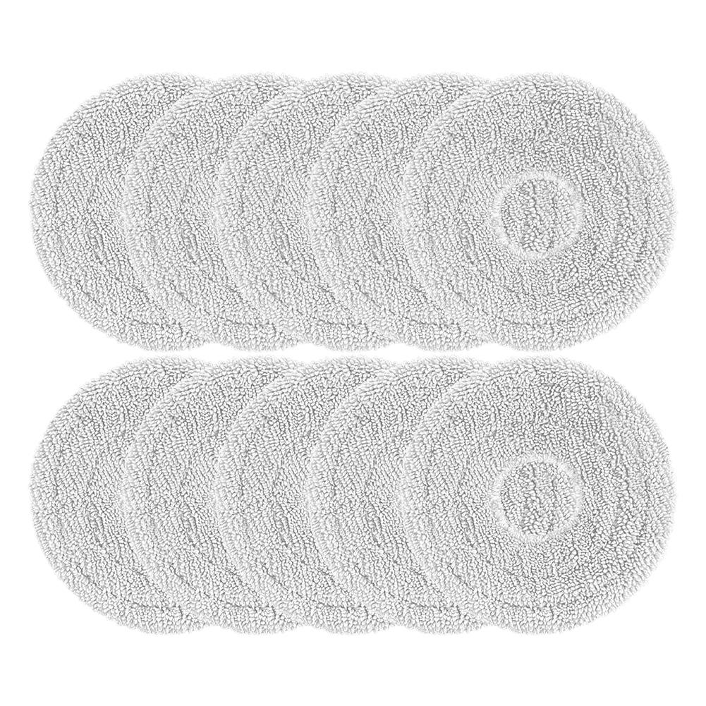 4/10pcs Washable Reusable Mop Cloths For Airbot L50 Master Robot Vacuum Cleaner Replacement Pads For Floor Cleaning