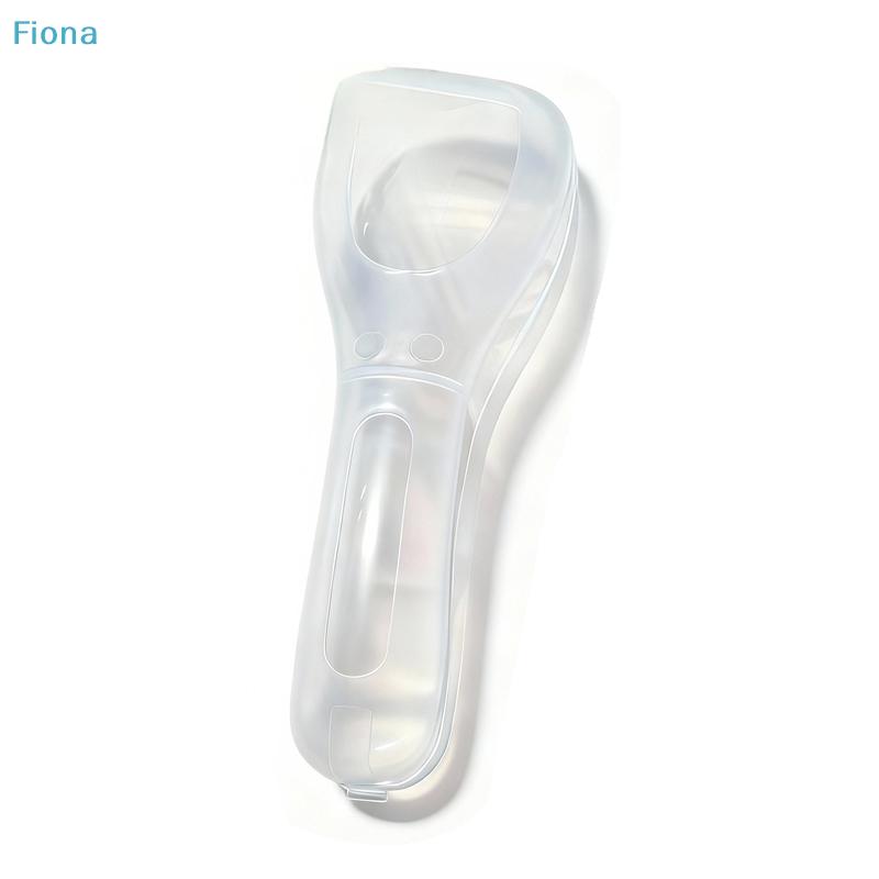 Transparent Plastic Razor Travel Case, Portable Shaver Protective Cover with Ventilation Slots for Travel & Bathroom