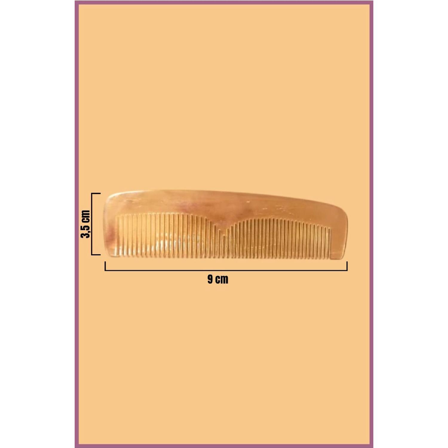 

Bone Comb 100% natural Real Bone Hair Comb 9cm бежевий
