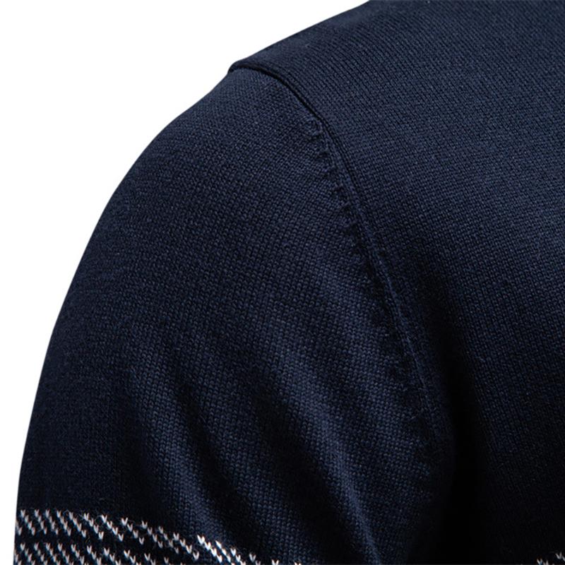 Polo Ralph Lauren 2025 Autumn and Winter Embroidery New Business Stand Collar Men's Pure Cotton Sweater, High-quality Casual Half Zipper Men's Top