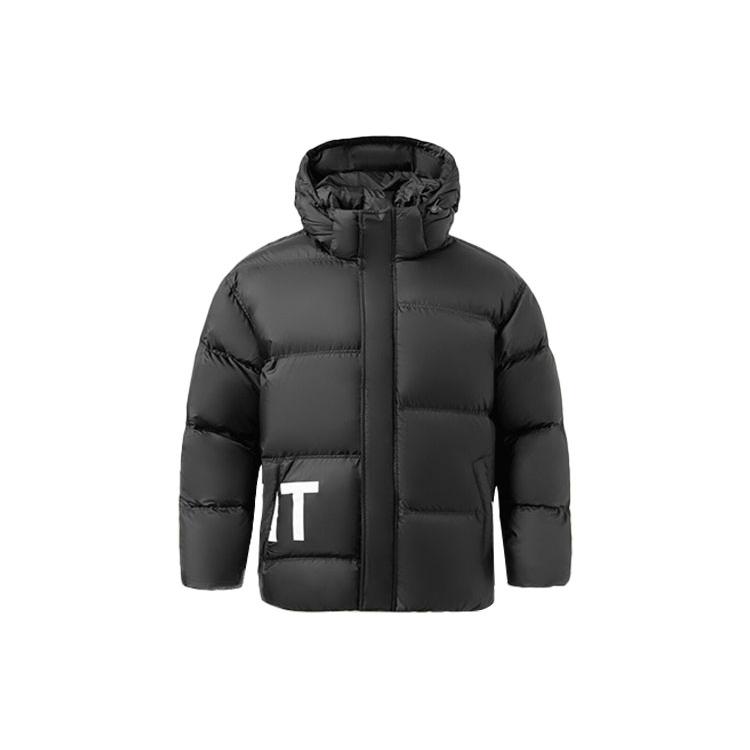 Li Ning CF Tracing Down Jacket Unisex Black AYMR504-2 S