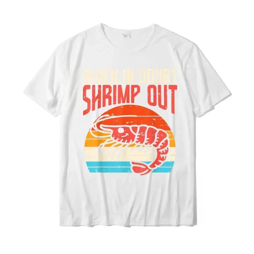 

When in Doubt Shrimp Out Retro BJJ Brazilian Jiu Jitsu Gift TShirt Classic Women T Shirts Tops TShirt Printed Summer Streetwear 3XL