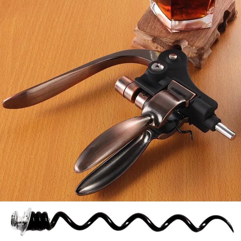 Wine Opener Spiral to Replace Rabbits Corkscrew Worms Level and Bottle Opener Vine Spins Wine bar accessories