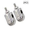 Dial Indicator Wheel Probe Tips M2.5 Metal Roller Contact Point For Electronic Digital Indicators Dial Gauge