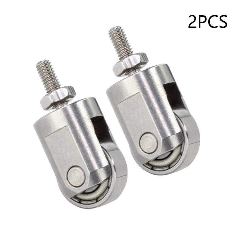 Dial Indicator Wheel Probe Tips M2.5 Metal Roller Contact Point For Electronic Digital Indicators Dial Gauge