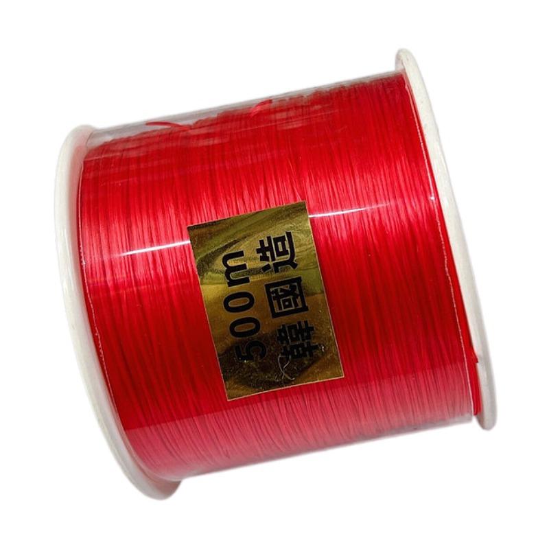 Diy Beaded 500M Elastic Wire Crystal Wire Bracelet Wire Elastic Wire Flat Elastic Wire Accessories