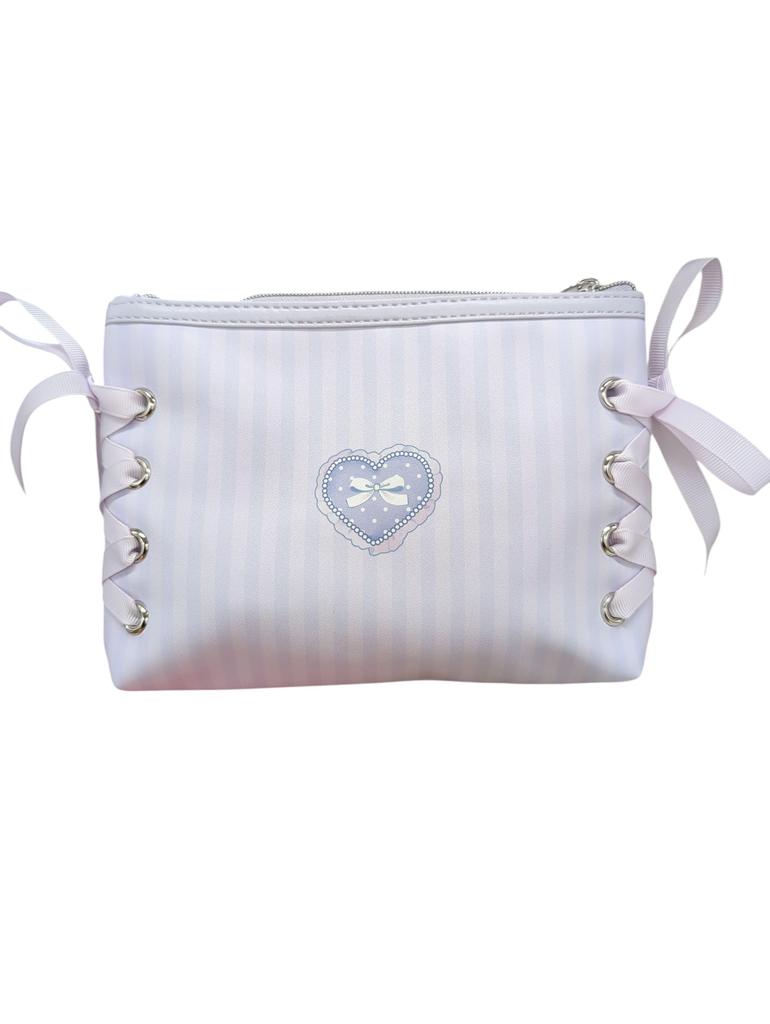 Marimo Craft Little Twin Stars x Dolly Ribbon Pouch, W185 x H130 x D40mm, SRDM-025